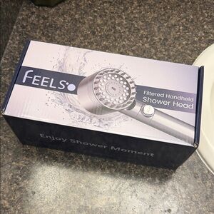 Filtered Handheld Shower Head - Silver